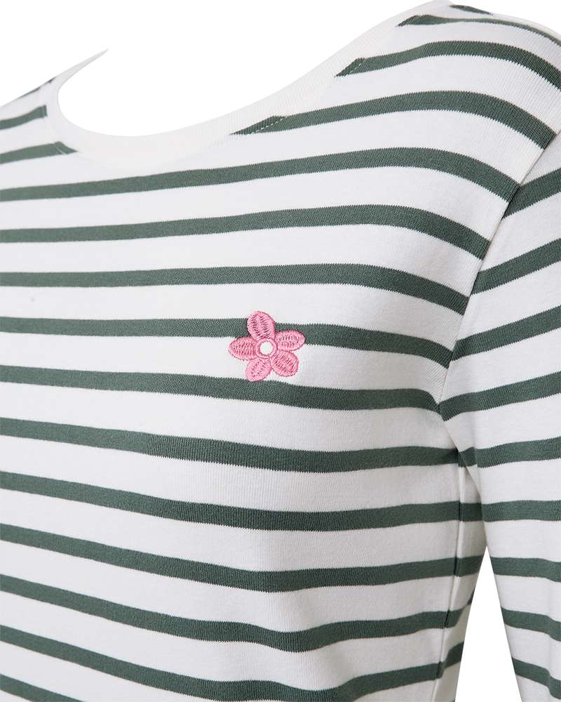 Freequent Top Famila Groen - OAK Fashion Noordwolde