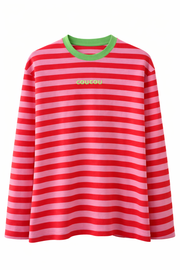 My Jewellery Longsleeve gestreept Roze - OAK Fashion Noordwolde