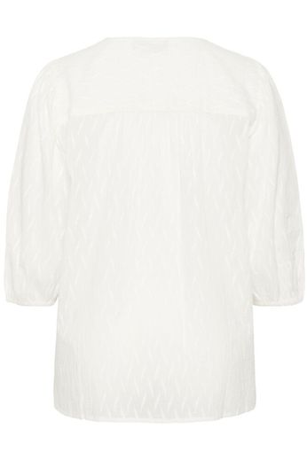 Kaffe Curve KCgabby Blouse Chalk - OAK Fashion Noordwolde