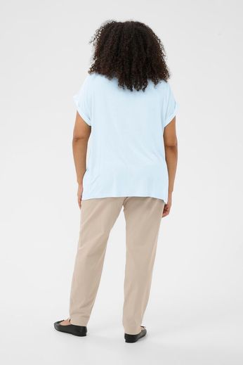 Kaffe Curve Top Milia Nantucket Breeze - OAK Fashion Noordwolde