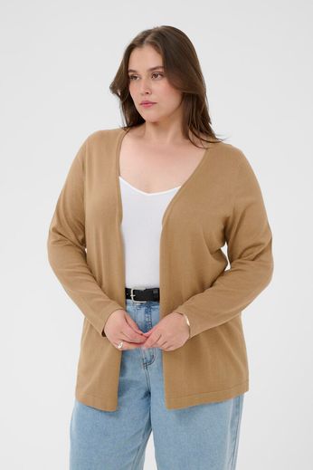 Kaffe Curve Vest Farsia Petrified Oak - OAK Fashion Noordwolde