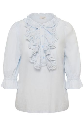 Kaffe Curve KCangli Blouse Nantucket Breeze - OAK Fashion Noordwolde