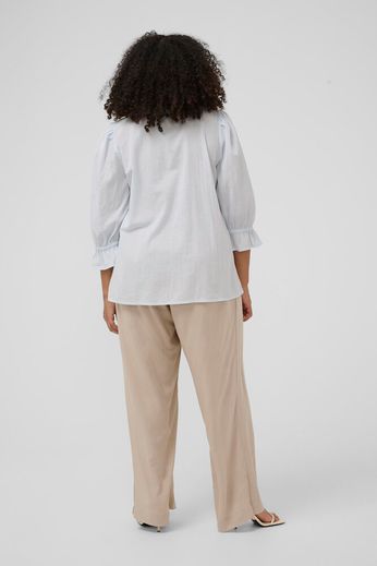 Kaffe Curve KCangli Blouse Nantucket Breeze - OAK Fashion Noordwolde