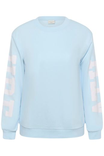 Kaffe Curve KCmila Sweatshirt Nantucket Breeze - OAK Fashion Noordwolde