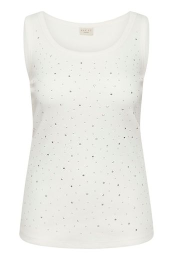 Kaffe Curve Top Rhinestone Chalk - OAK Fashion Noordwolde