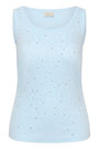 Kaffe Curve Top Rhinestone
