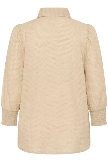Kaffe Curve Blouse Penelopia Feather Gray - OAK Fashion Noordwolde