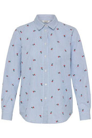 B. Young Blouse Fenix DELLA ROBBIA BLUE STRIPE - OAK Fashion Noordwolde