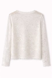 Oak Kanten Top Wit - OAK Fashion Noordwolde