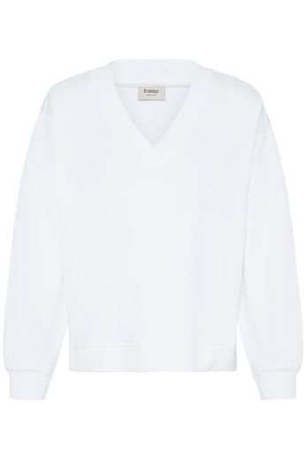 Fransa Pullover Aurora Whisper White - OAK Fashion Noordwolde
