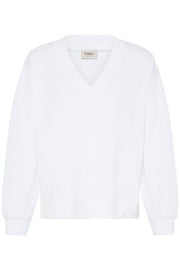 Fransa Pullover Aurora Whisper White - OAK Fashion Noordwolde