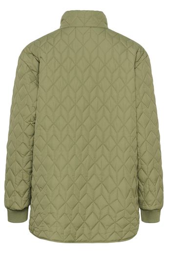 Kaffe KAleila Quilt Jacket Dusky Green - OAK Fashion Noordwolde