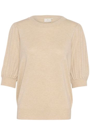 Kaffe Top Lone Feather Gray Melange - OAK Fashion Noordwolde