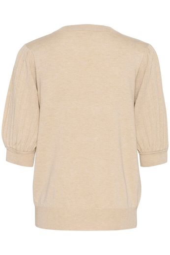 Kaffe Top Lone Feather Gray Melange - OAK Fashion Noordwolde