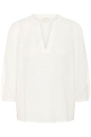 Kaffe Blouse Penelope Chalk - OAK Fashion Noordwolde