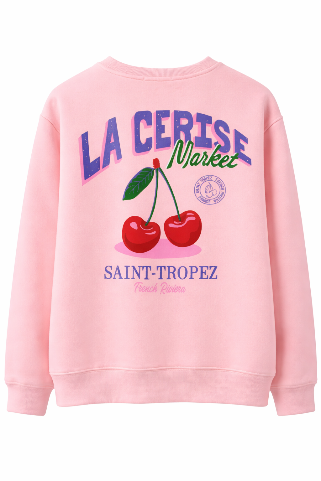 Oak Sweater La Cerise Roze - OAK Fashion Noordwolde