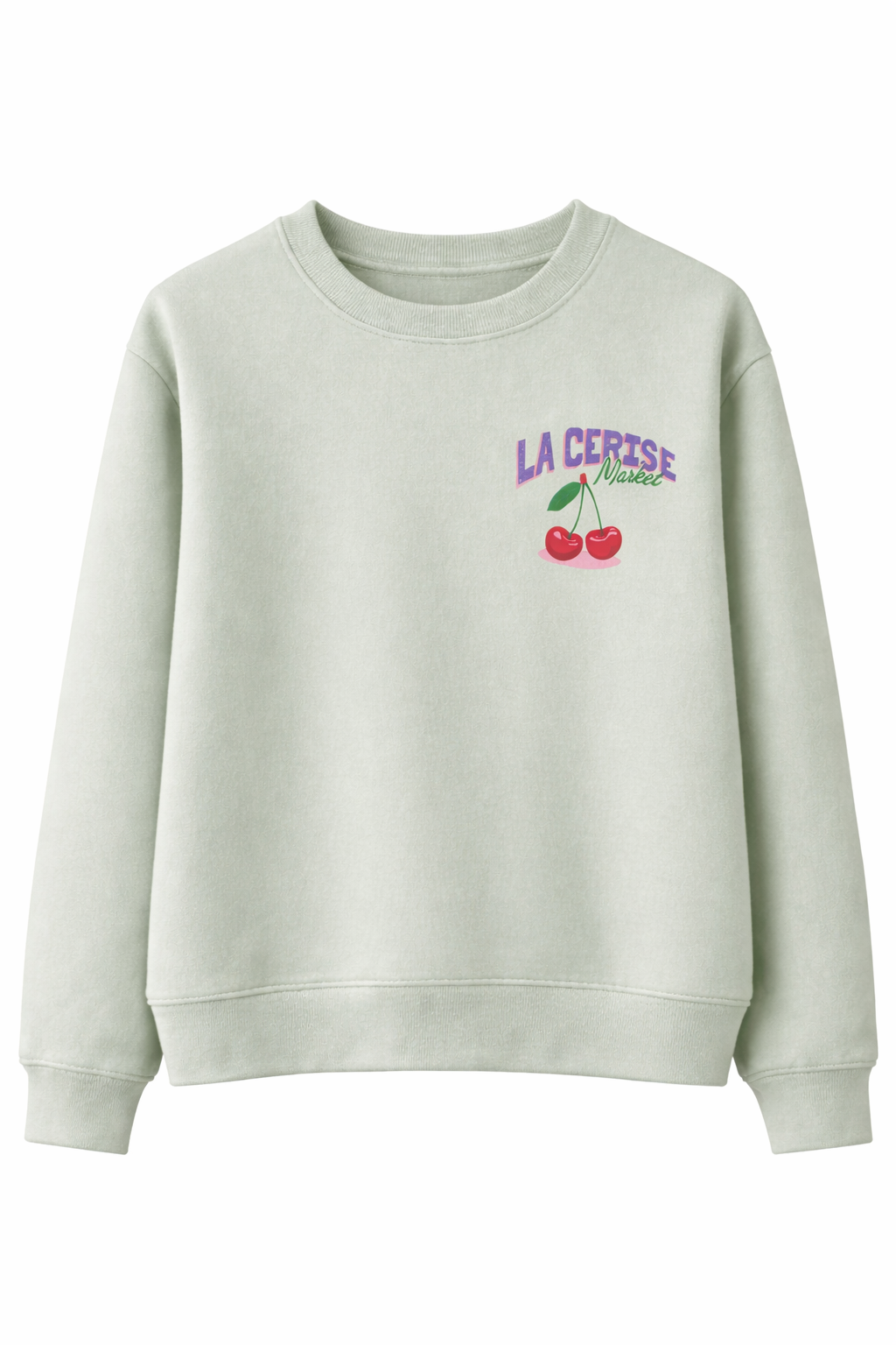 Oak Sweater La Cerise Groen - OAK Fashion Noordwolde