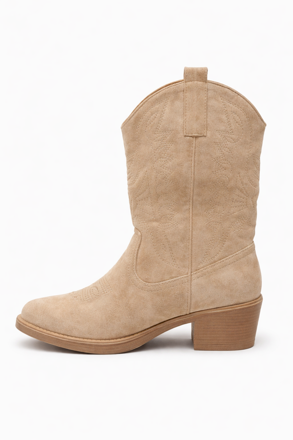 Cowboy Laars Halfhoog Bruin - OAK Fashion Noordwolde