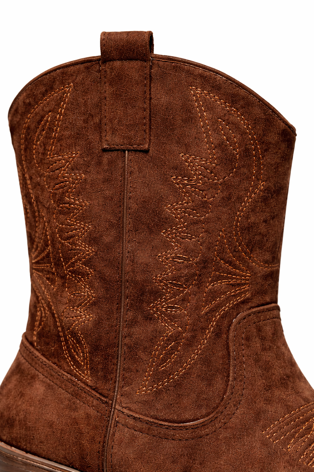 Cowboy Laars Halfhoog Brown - OAK Fashion Noordwolde