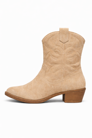 Cowboy Laars Kort Bruin - OAK Fashion Noordwolde