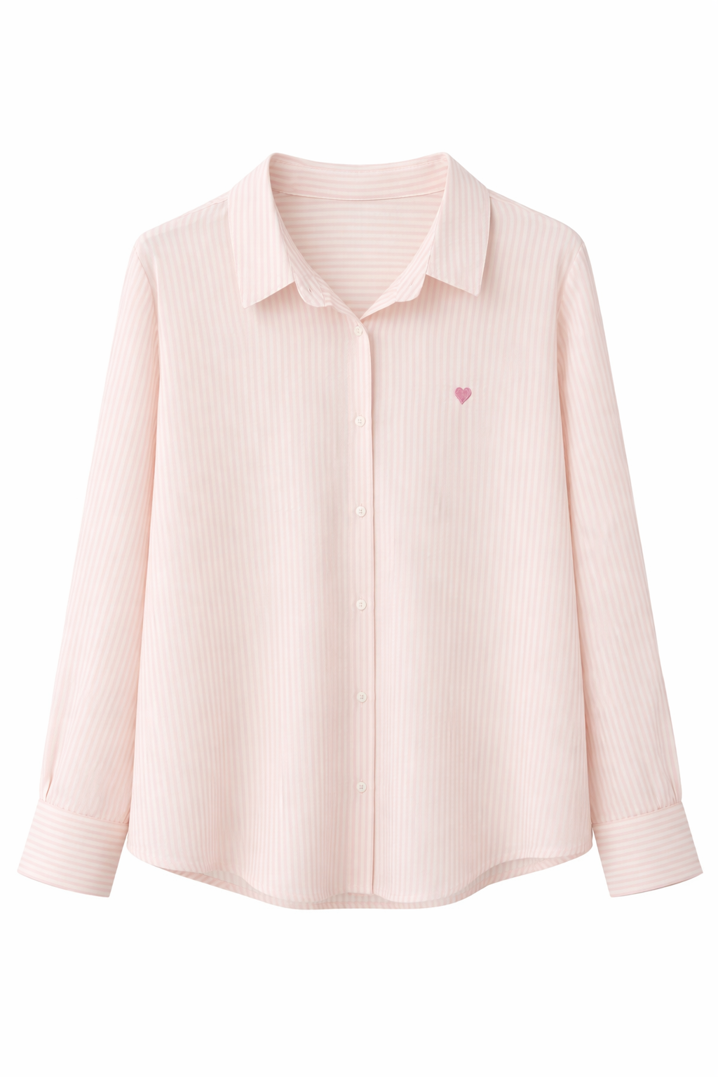 Oak Blouse Streepjes Roze - OAK Fashion Noordwolde