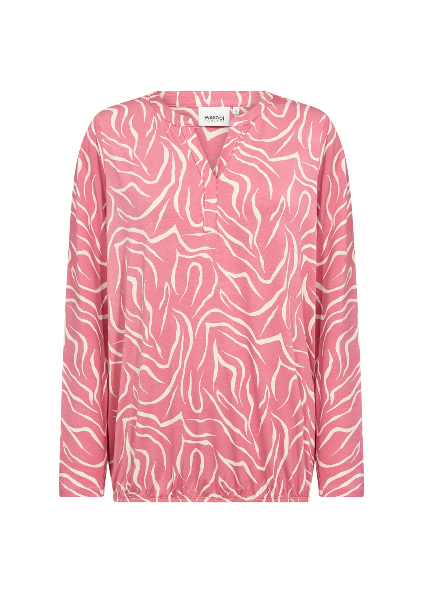 Wasabi Blouse Saliha Roze - OAK Fashion Noordwolde