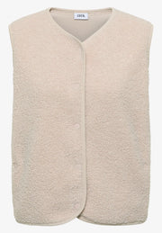 Cecil Gilet Curly Wit - OAK Fashion Noordwolde