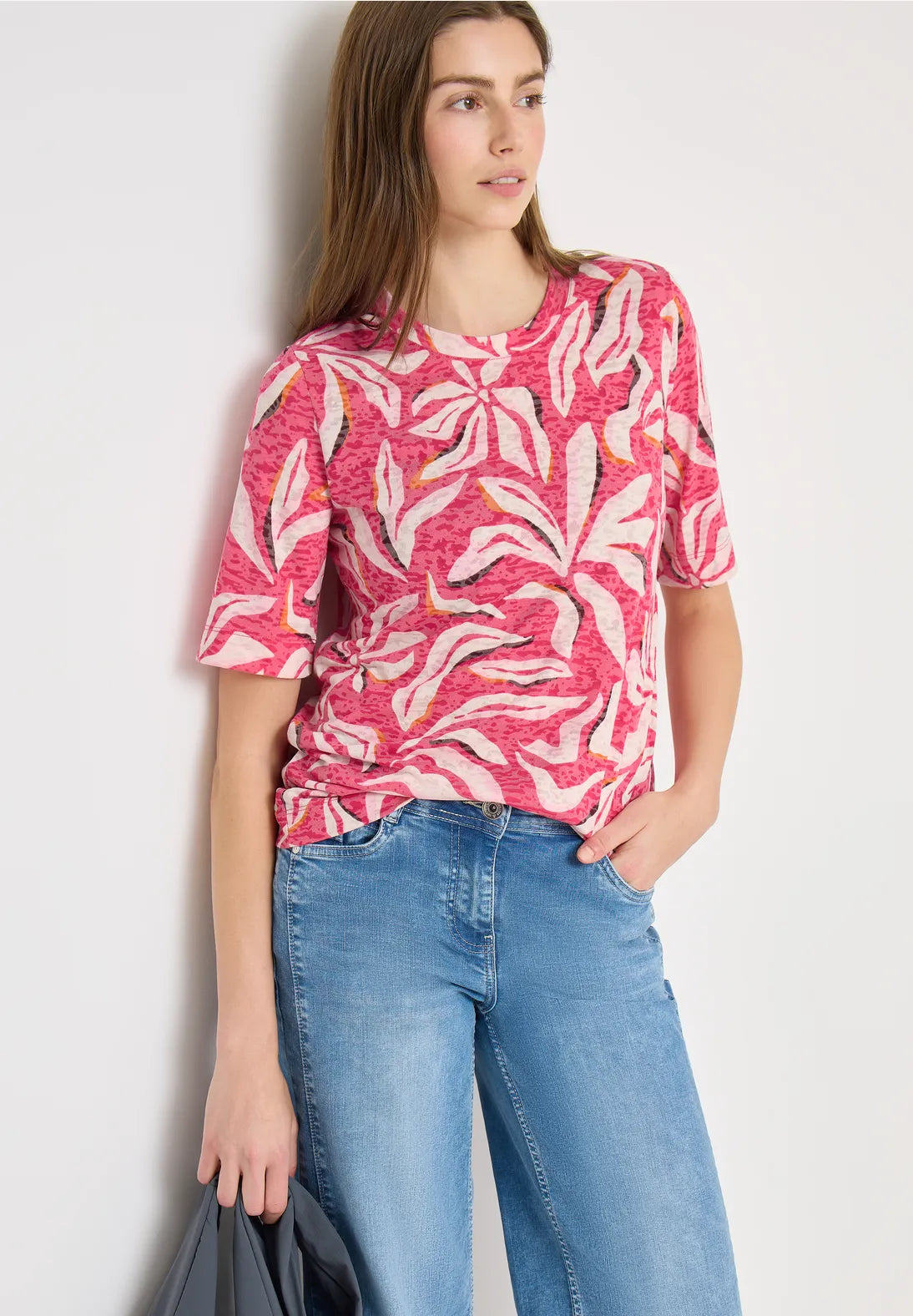 Cecil Top Multi Roze - OAK Fashion Noordwolde