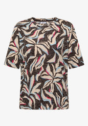 Cecil Top Multi Bruin - OAK Fashion Noordwolde