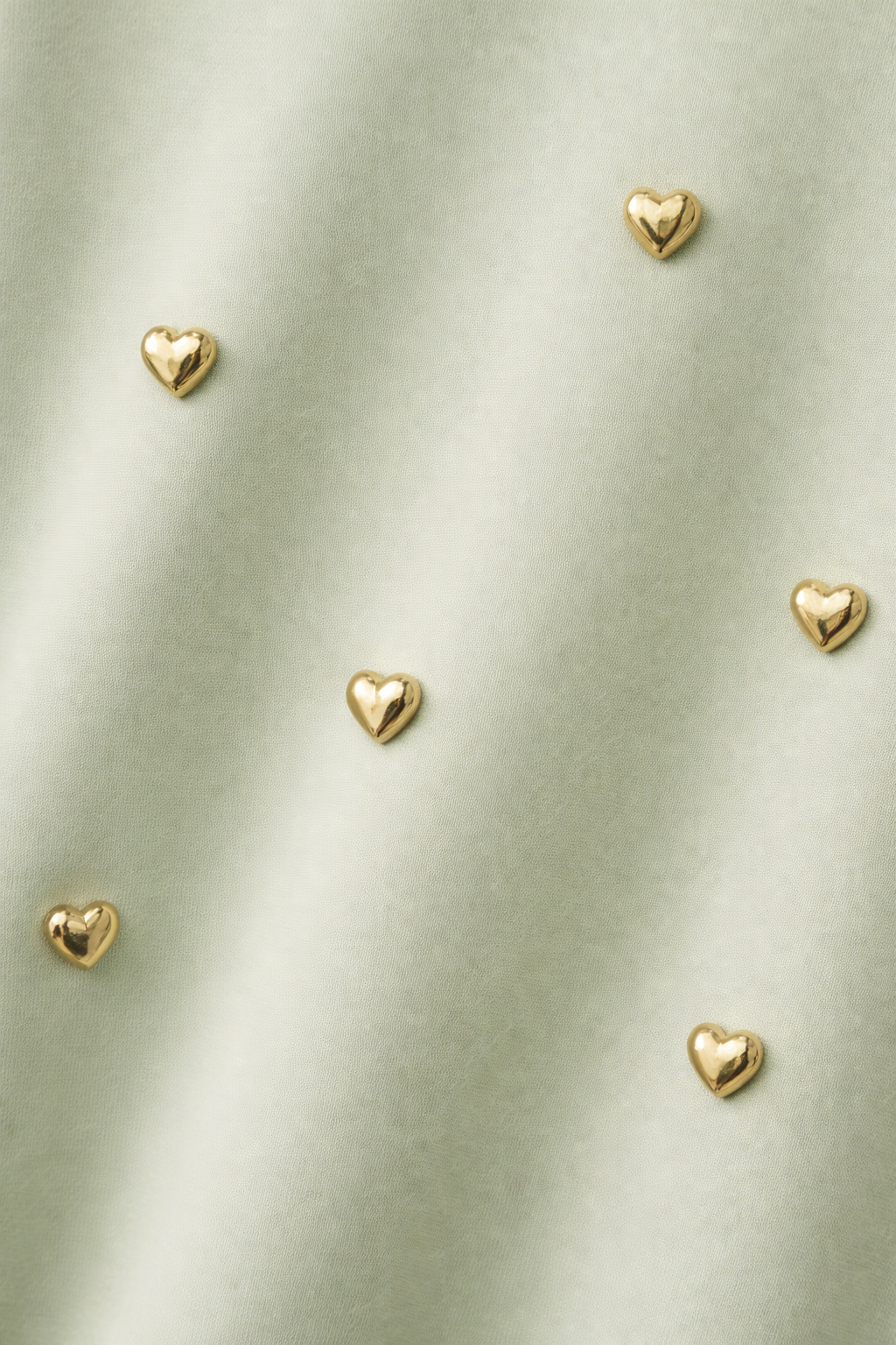 Oak Sweater met Harten Groen - OAK Fashion Noordwolde