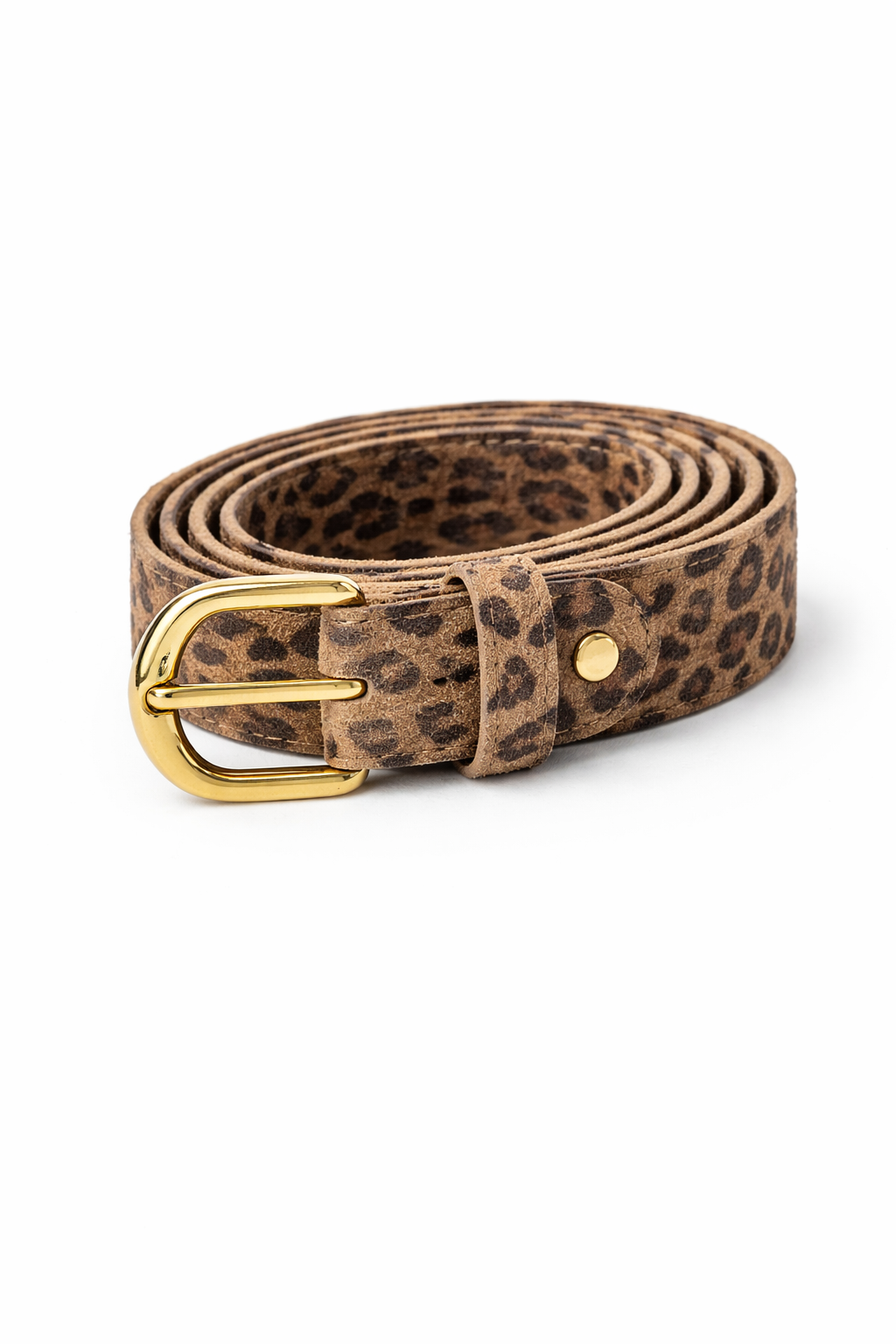 Teatro Riem Suede Leopard Bruin - OAK Fashion Noordwolde