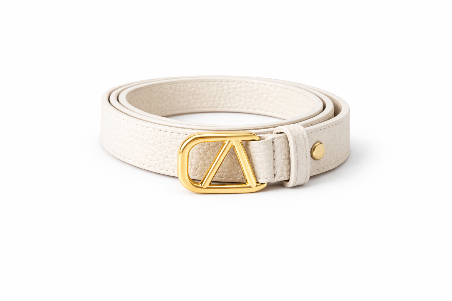 Riem met Gesp V Wit - OAK Fashion Noordwolde