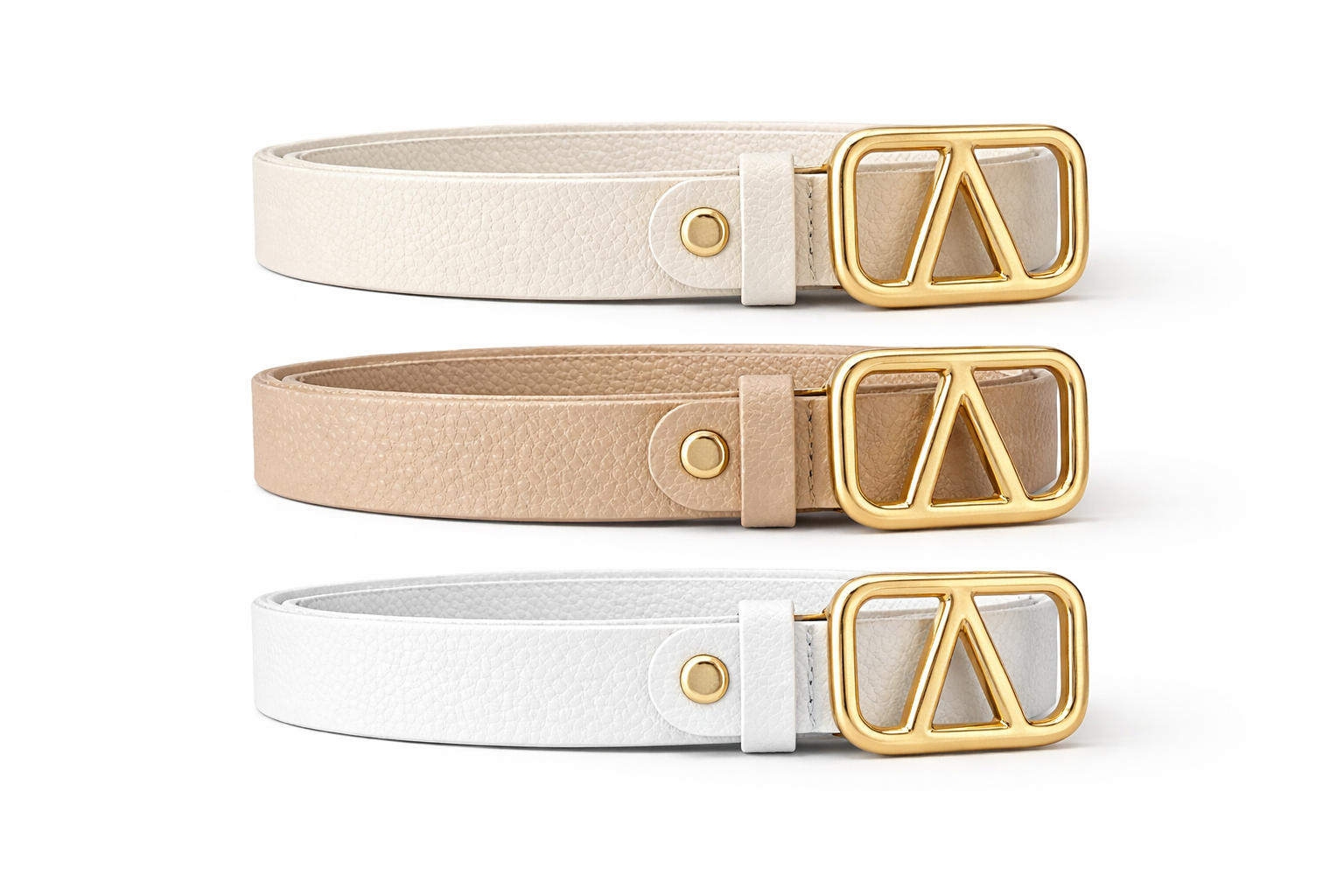 Riem met Gesp V Wit - OAK Fashion Noordwolde