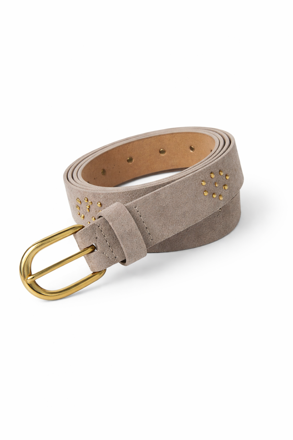 Teatro Riem met Studs Mid Brown - OAK Fashion Noordwolde
