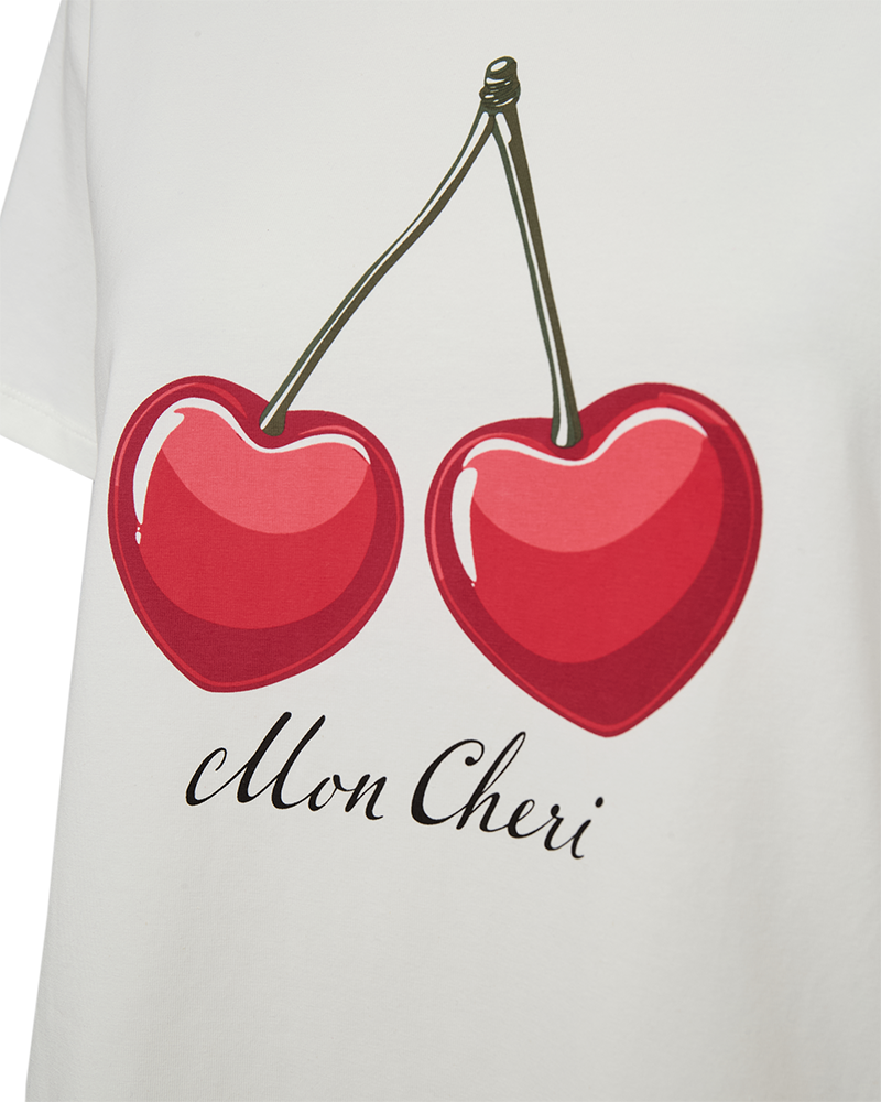 Freequent T-shirt Fenjal Wit - OAK Fashion Noordwolde