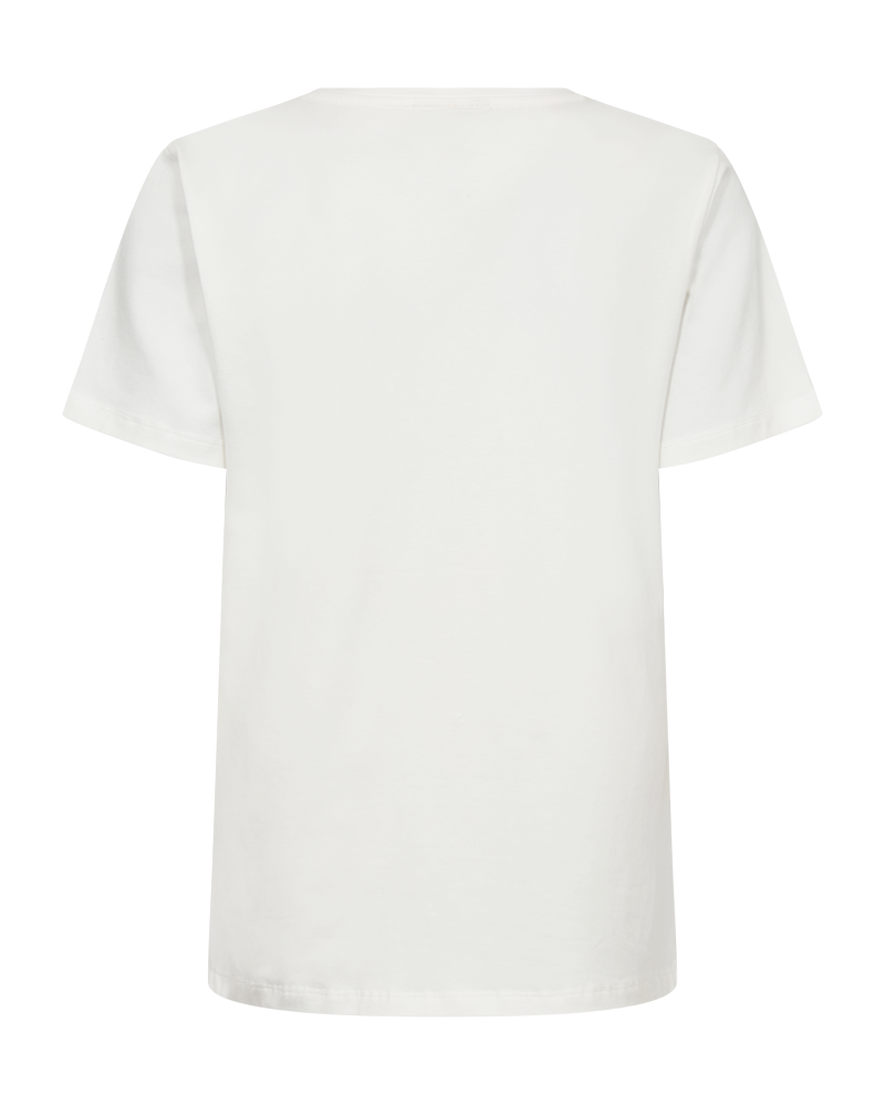 Freequent T-shirt Fenjal Wit - OAK Fashion Noordwolde