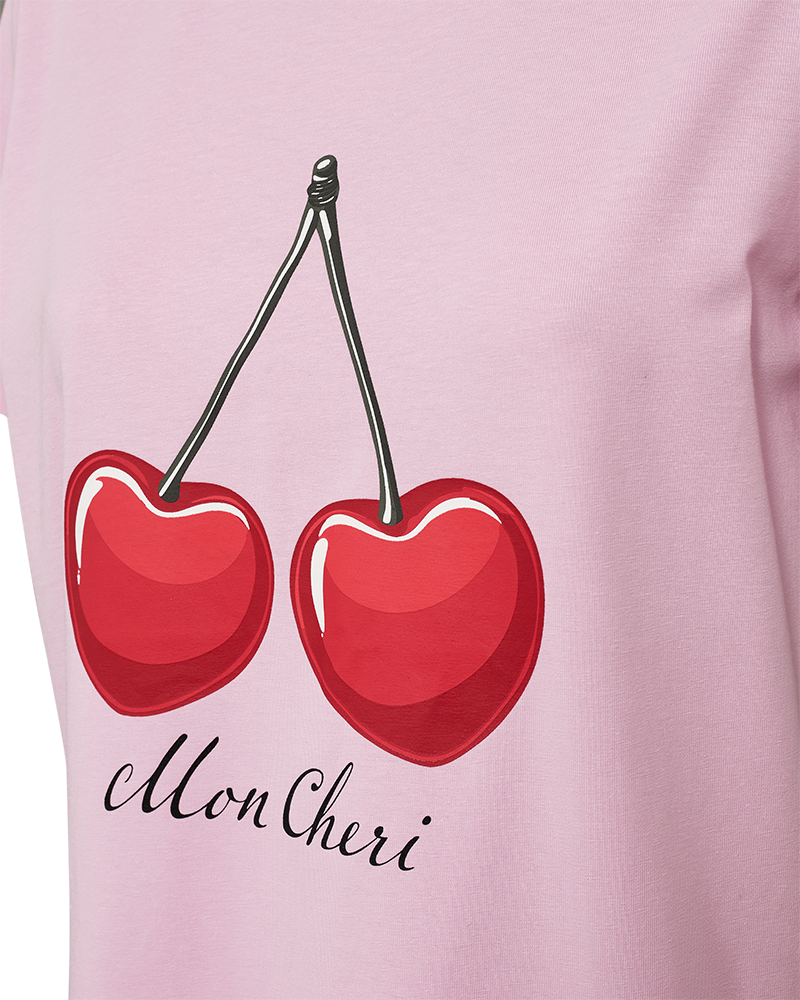 Freequent T-shirt Fenjal Roze - OAK Fashion Noordwolde