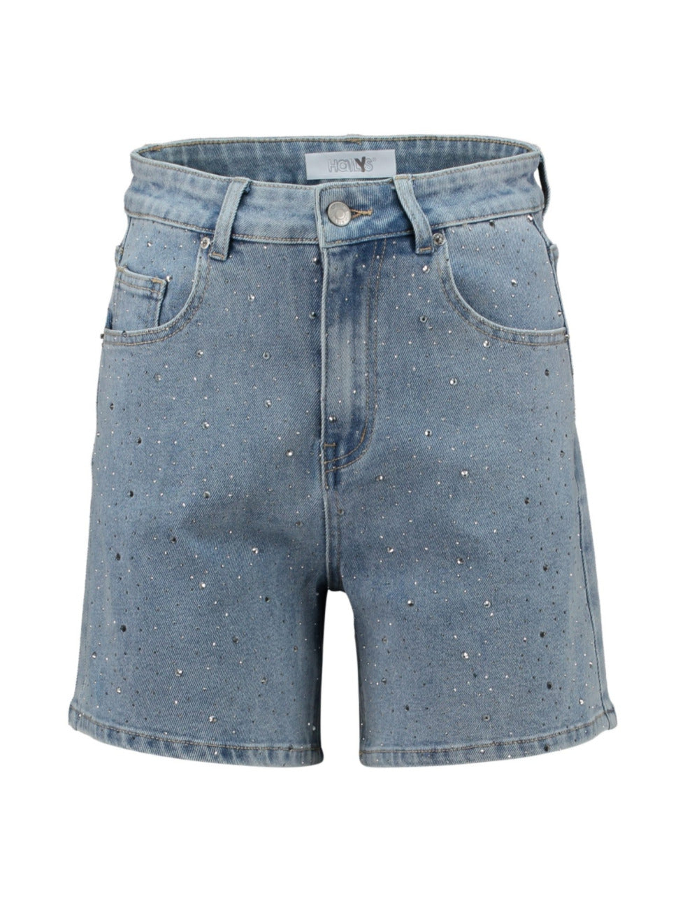 Haily's Denim Short met Strass Denim - OAK Fashion Noordwolde