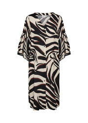 Wasabi Jurk Salma Zwart - OAK Fashion Noordwolde