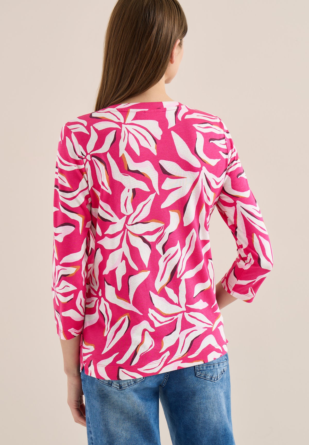 Cecil Top Multi Roze - OAK Fashion Noordwolde