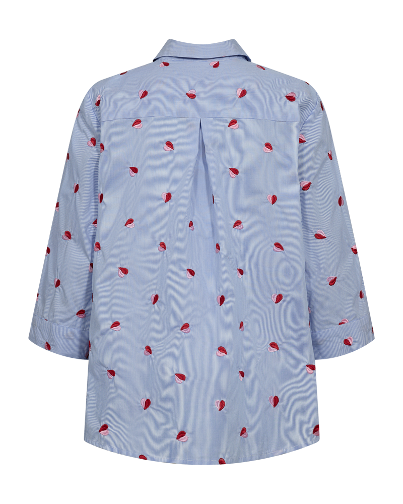 Freequent Blouse Rosan Blauw - OAK Fashion Noordwolde