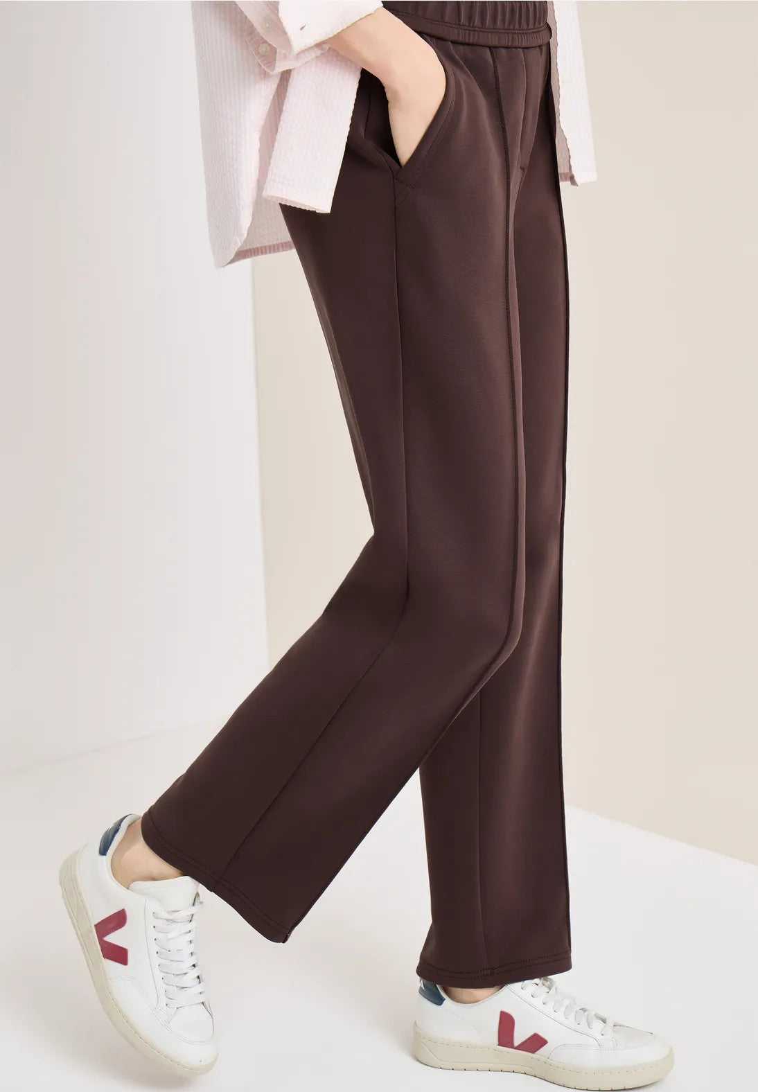 Cecil Pantalon Neele Bruin - OAK Fashion Noordwolde
