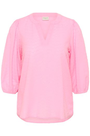 Kaffe Curve KCpenelopia Blouse Pink Frosting - OAK Fashion Noordwolde