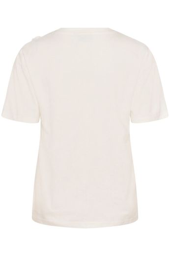 Kaffe T-shirt Rosie Chalk - OAK Fashion Noordwolde