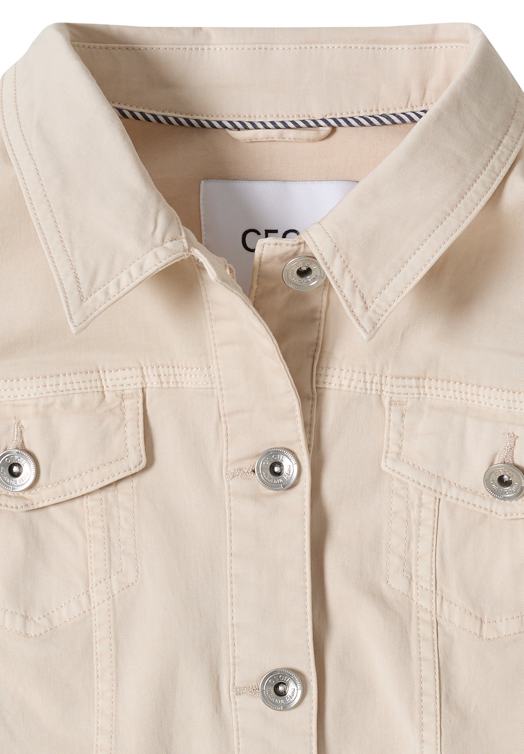Cecil Jack Denim Color Bruin - OAK Fashion Noordwolde