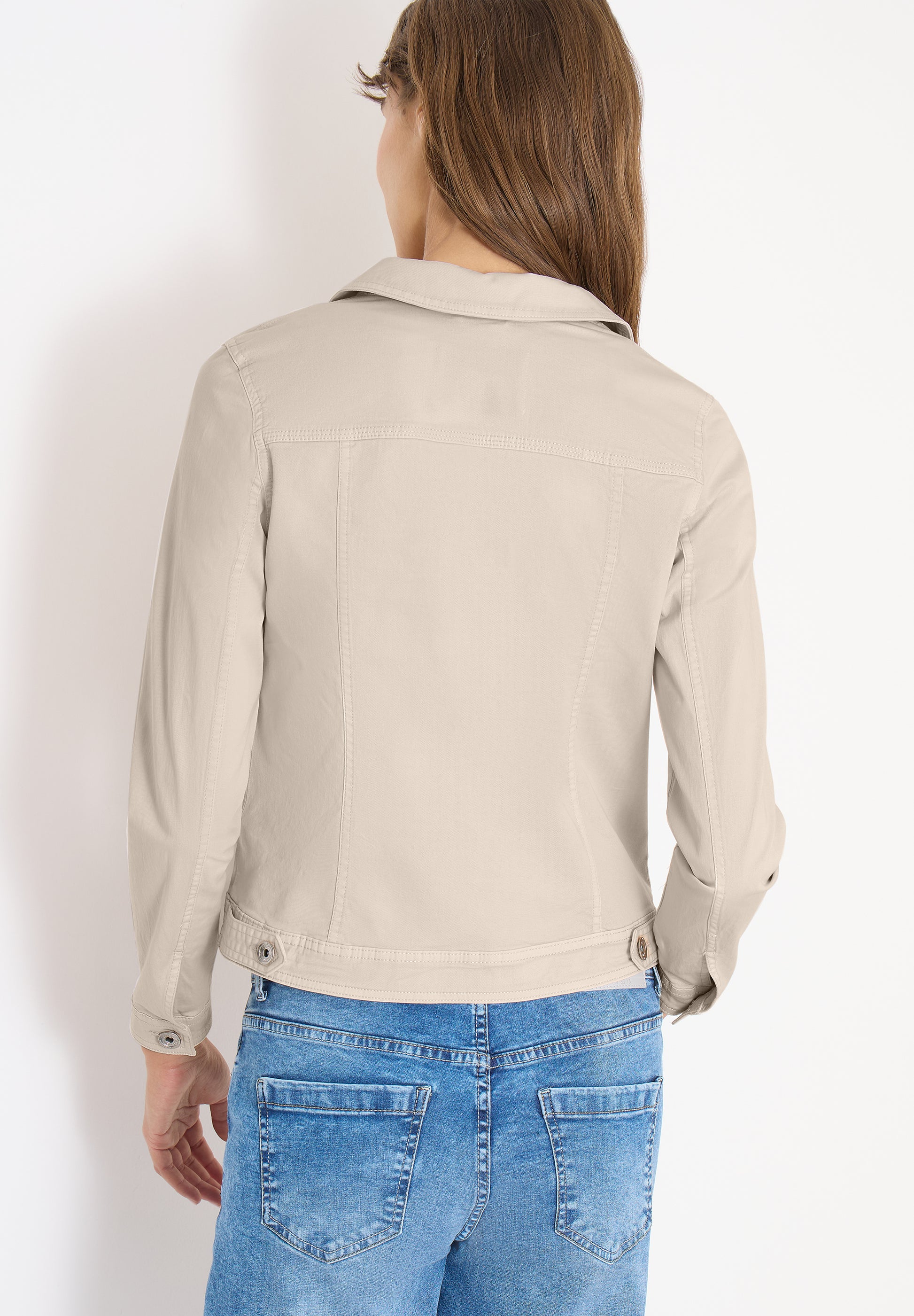 Cecil Jack Denim Color Bruin - OAK Fashion Noordwolde
