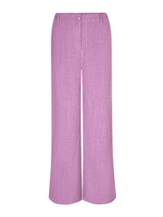 Ydence Pantalon Leona Paars - OAK Fashion Noordwolde