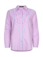 Ydence Blouse Gaby Paars - OAK Fashion Noordwolde