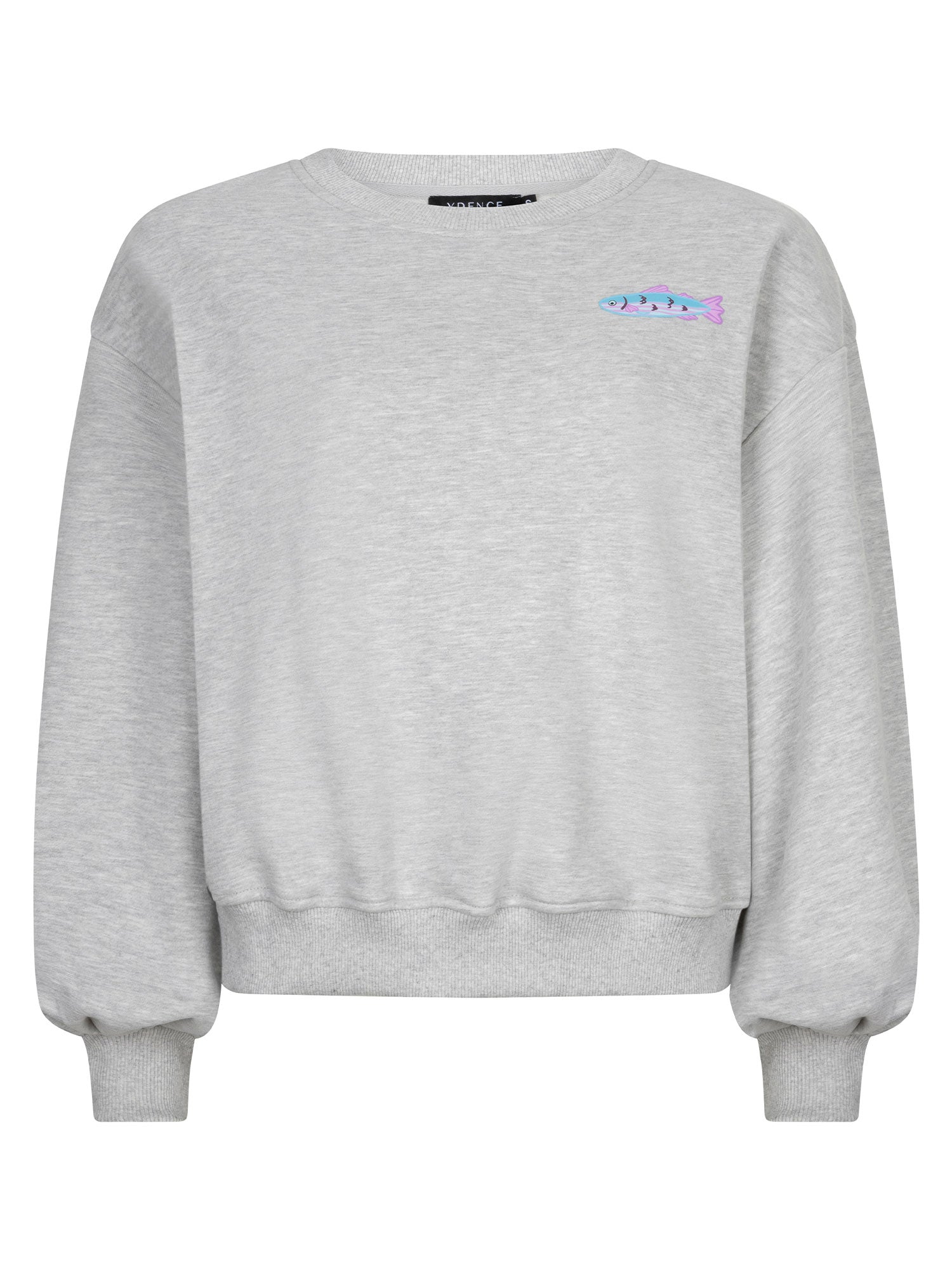 Ydence Sweater Catch Me Grijs - OAK Fashion Noordwolde
