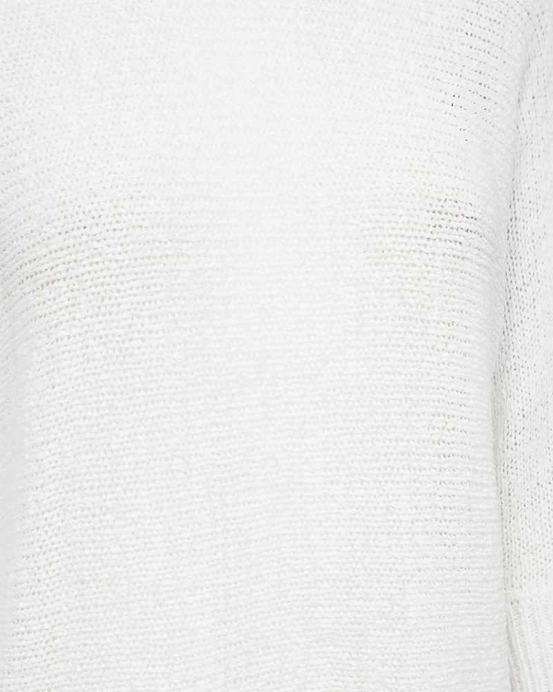 Freequent Pullover Tapper Wit - OAK Fashion Noordwolde